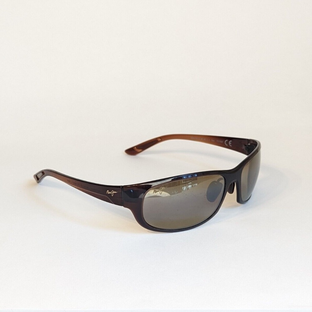 Maui Jim Twin Falls MJ417-26B Rootbeer Frame/Bronze Polarized Lenses 63[]18 -128